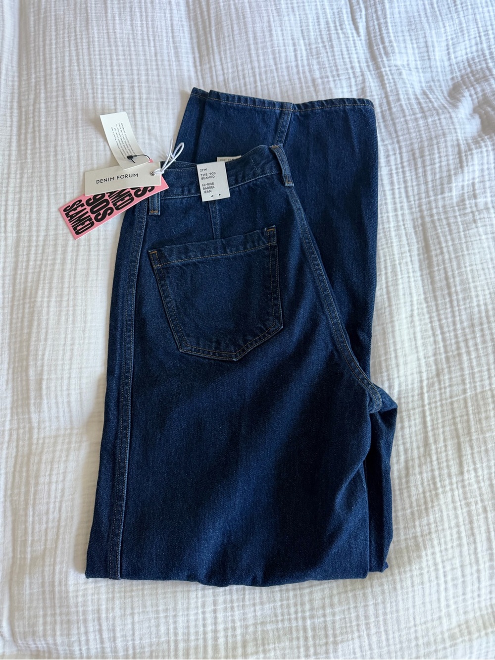 Denim Forum Barrelled Jeans - Picture 4 of 7